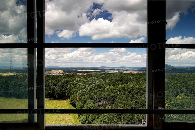 View from the Bavarian Tower on the Buechelberg