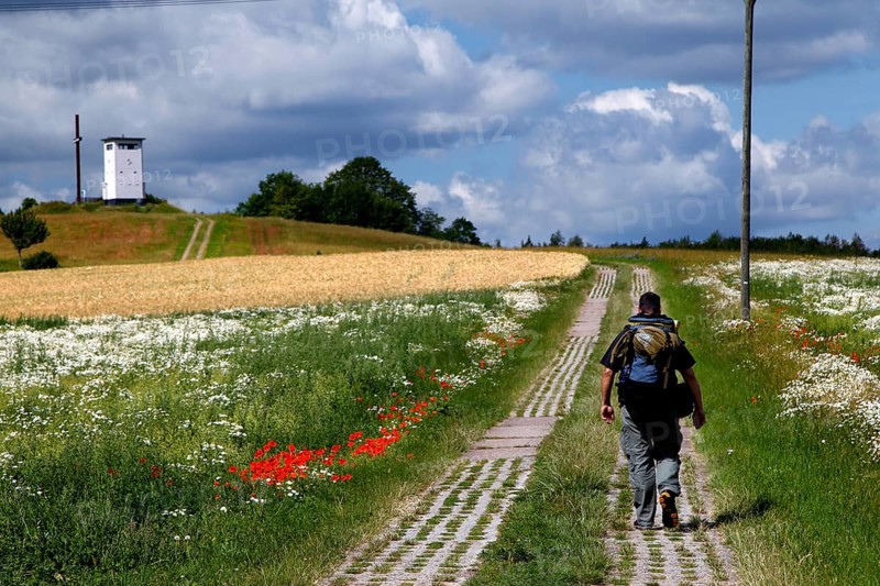 Man with backpack