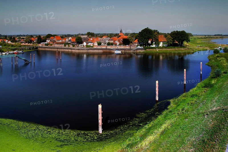 Elbe Harbour in Schnackenburg
