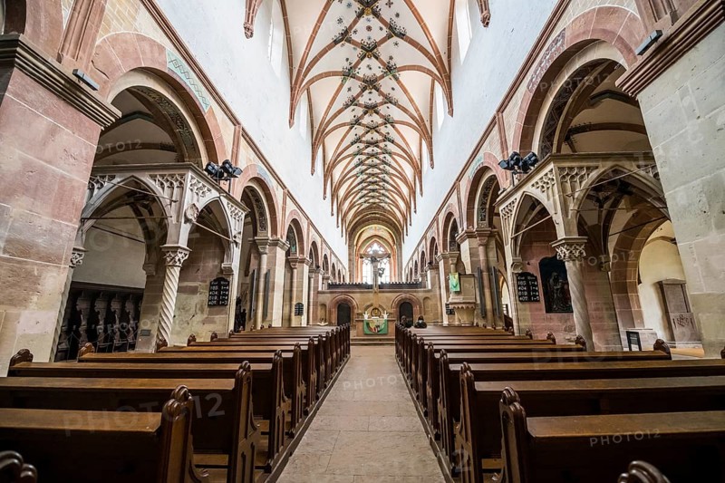 Interior of the Unesco world heritage site Maulbronn Monastery
