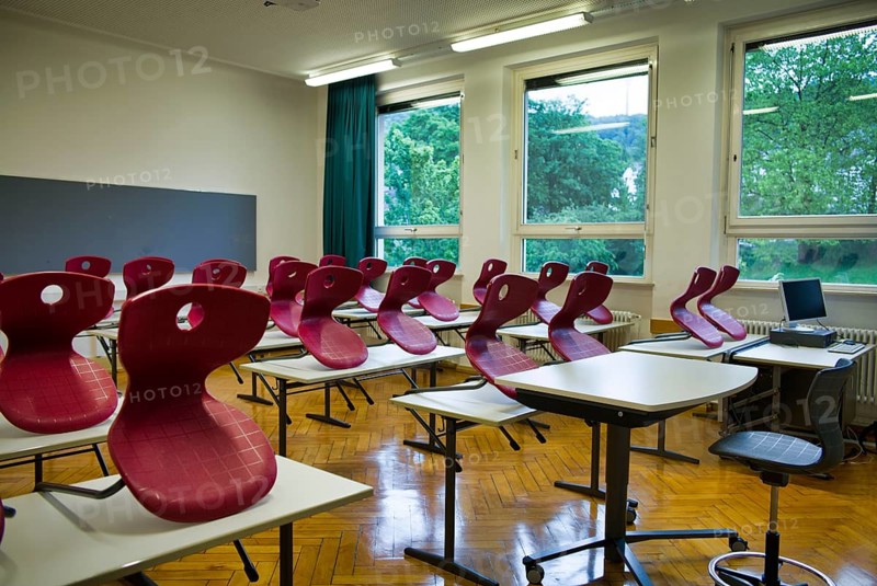 Empty classroom
