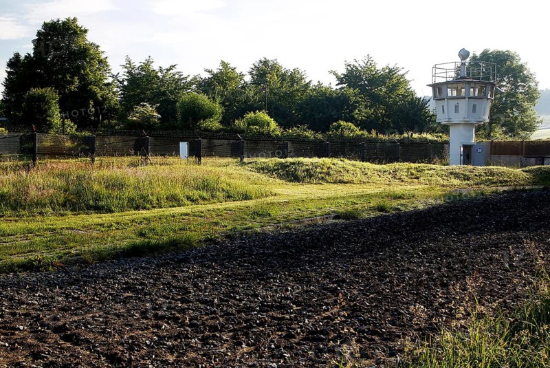 Observation tower of the border troops of the GDR