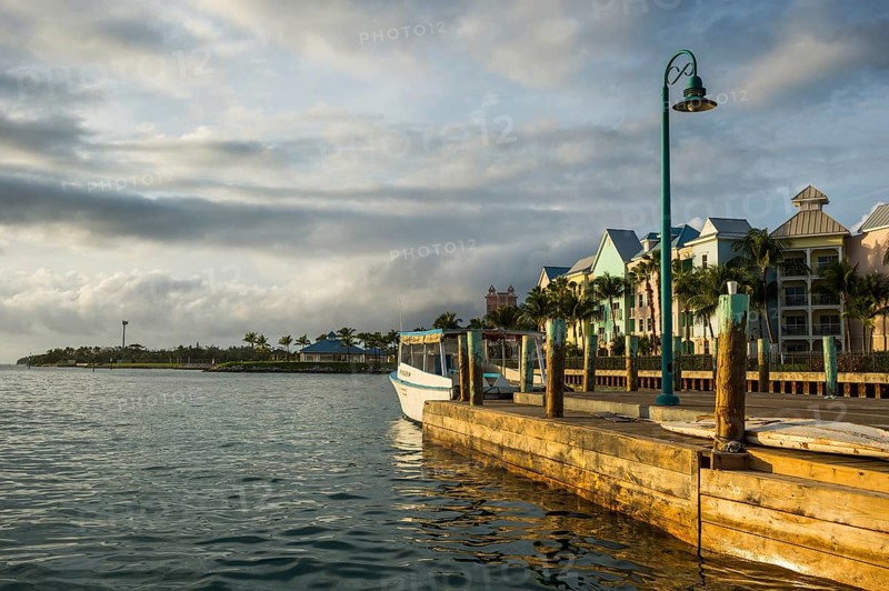 Pier on Paradise island