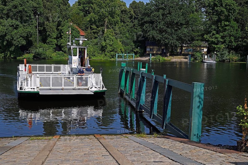 Ferry between Berlin Wannsee and Pfaueninsel