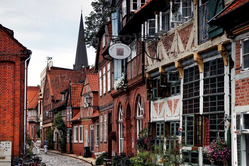 Lower town of Lauenburg