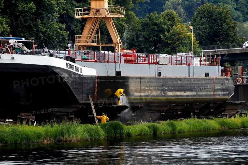 Shipyard in the Lower Town of Lauenburg