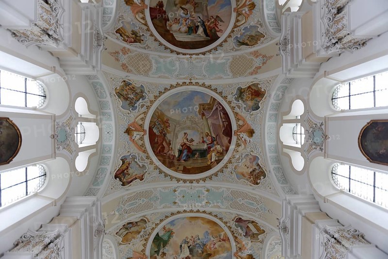 Ceiling frescoes