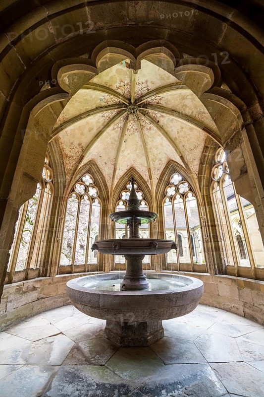 Interior of the Unesco world heritage site Maulbronn Monastery
