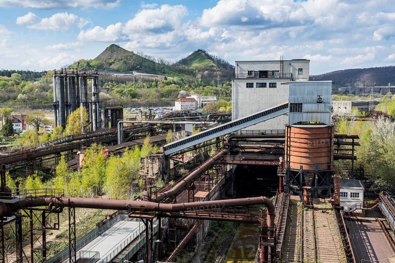 Unesco world heritage site Voelklingen Ironworks