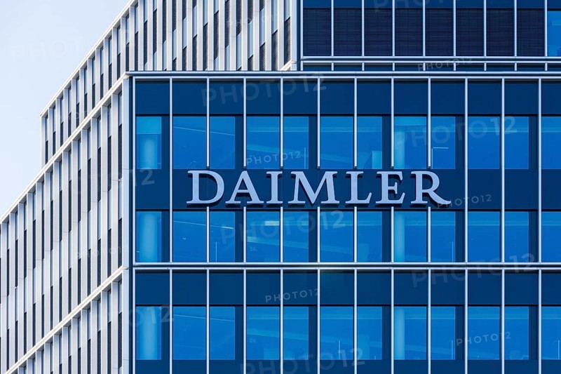 Lettering on facade