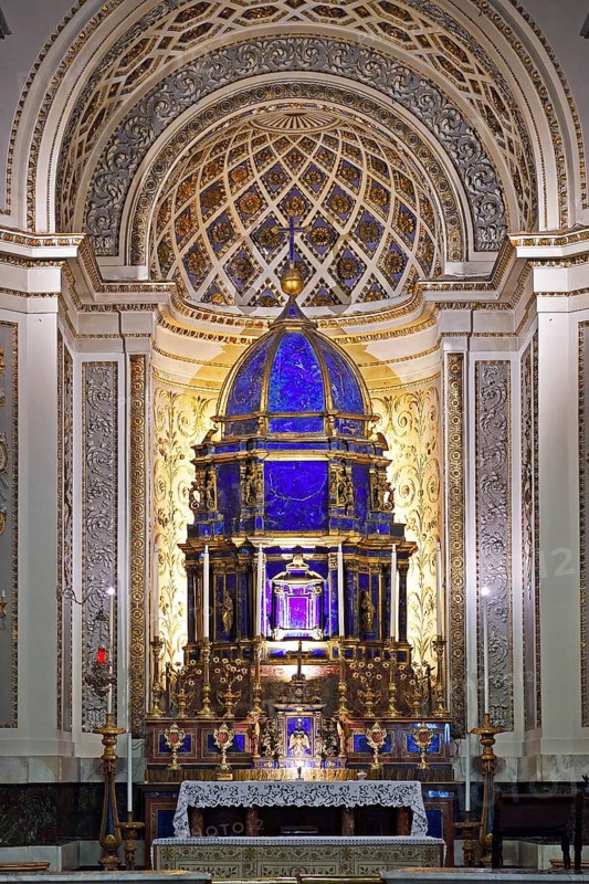 Side altar of the cathedral of Palermo