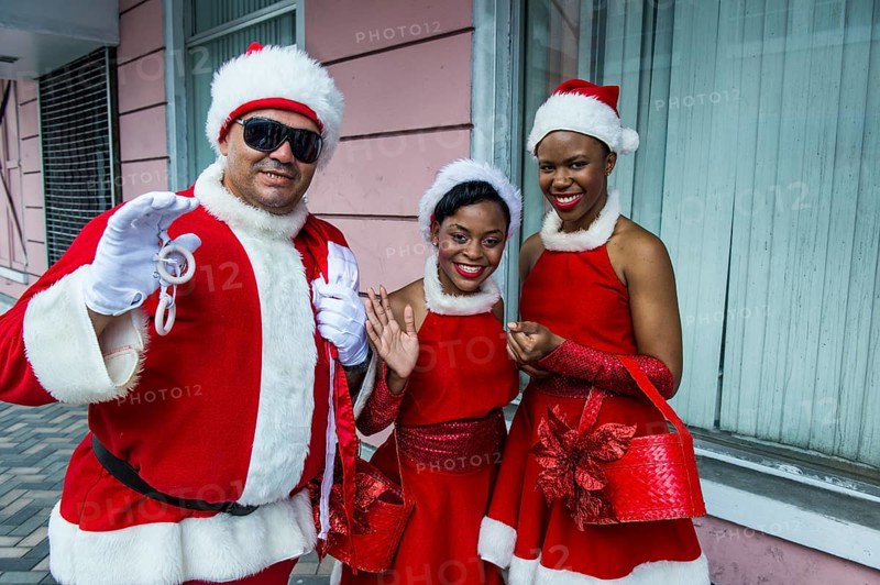 Group promoting Christmas in the Bahamas