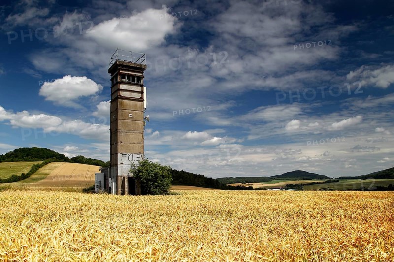 Observation tower of the GDR border troops