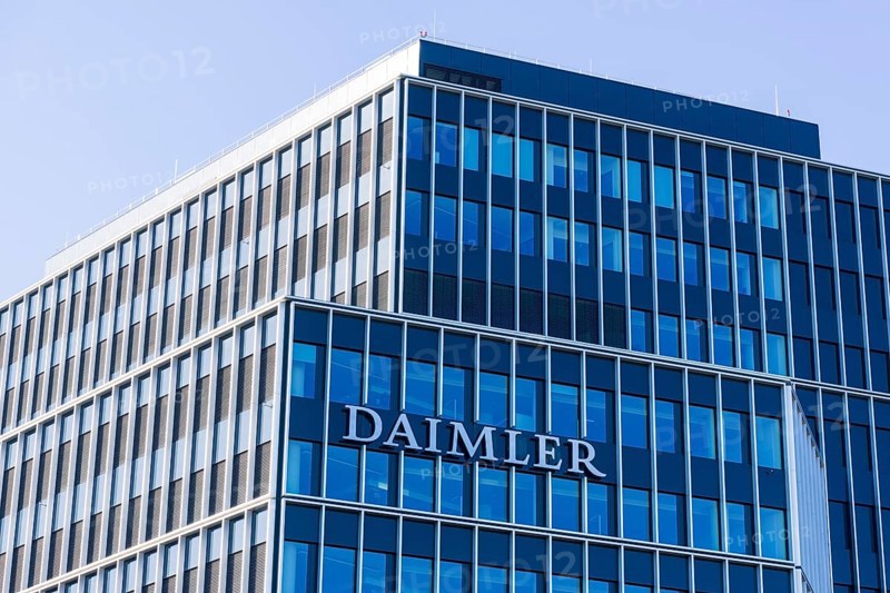Lettering on facade