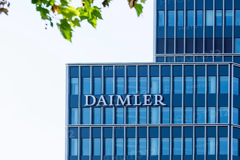Lettering on facade