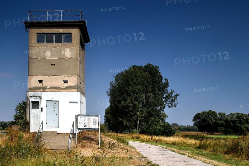 Observation tower of the GDR border troops
