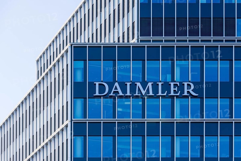 Lettering on facade
