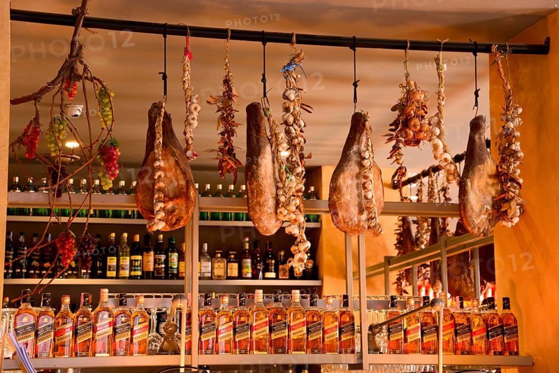 Shop with ham