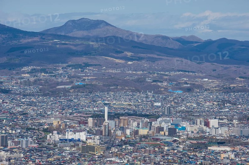 Outlook over Hakodate from Mount Hakodate