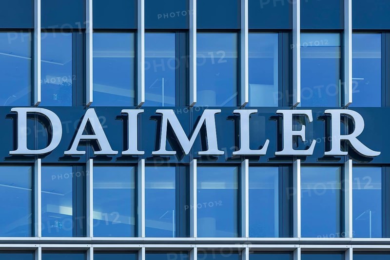 Lettering on facade