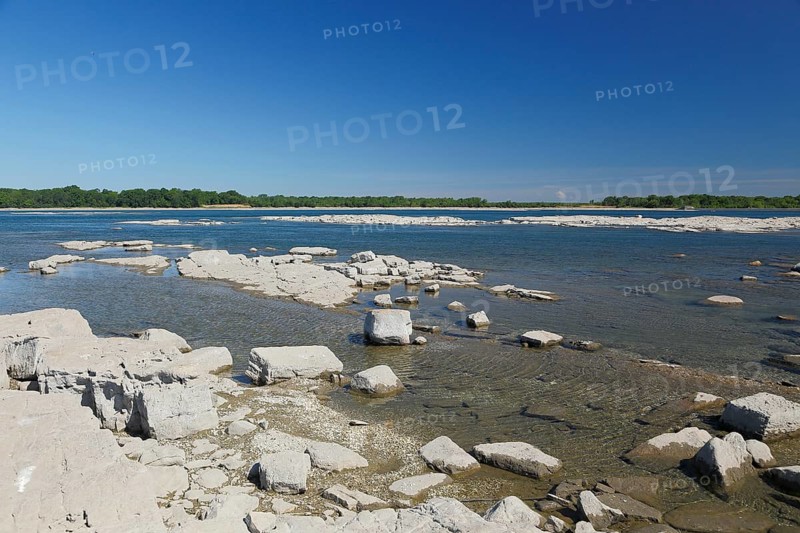 River at low level