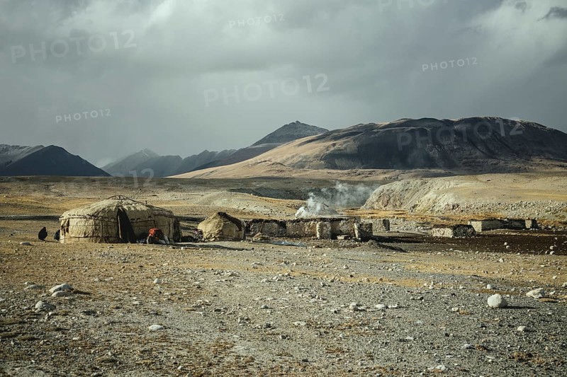 Stone yurts and stables