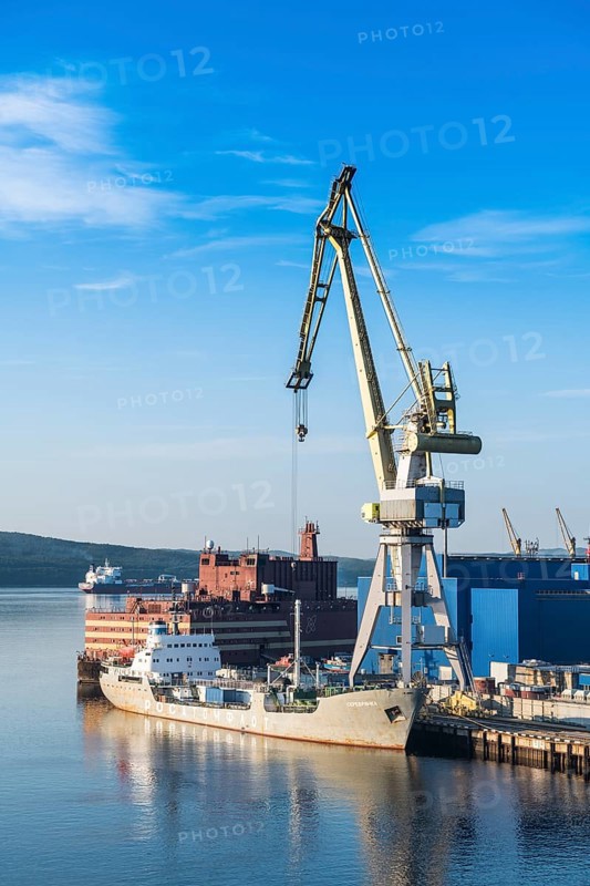 Rusatom port in Murmansk