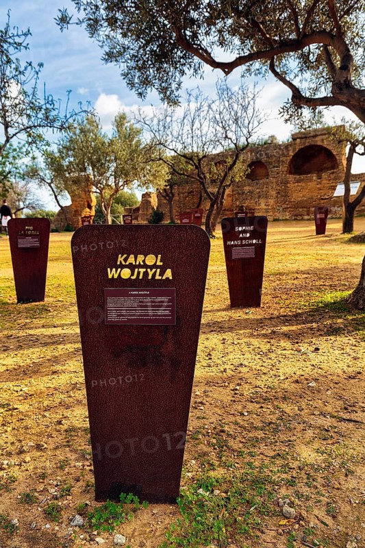 Memorial plaque to Karol Wojtyla