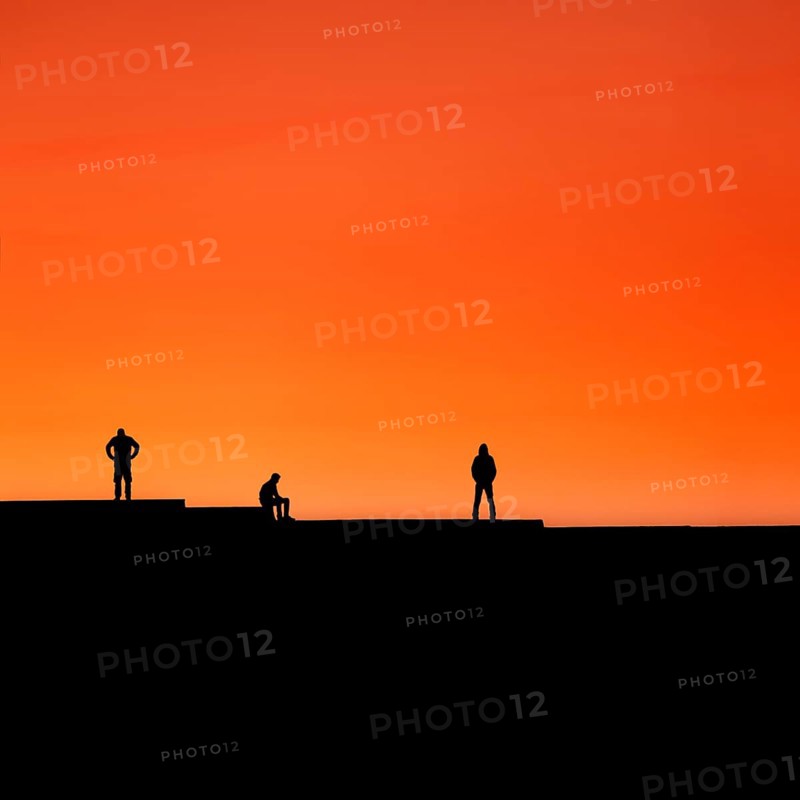Three men