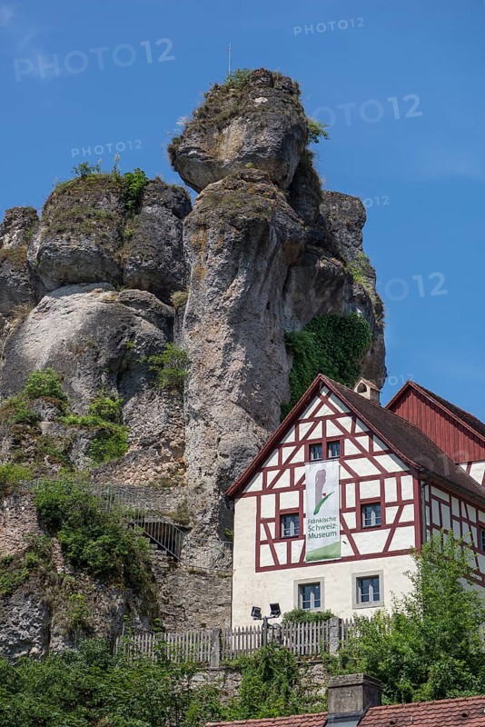 Franconian Switzerland Museum with Rock tip