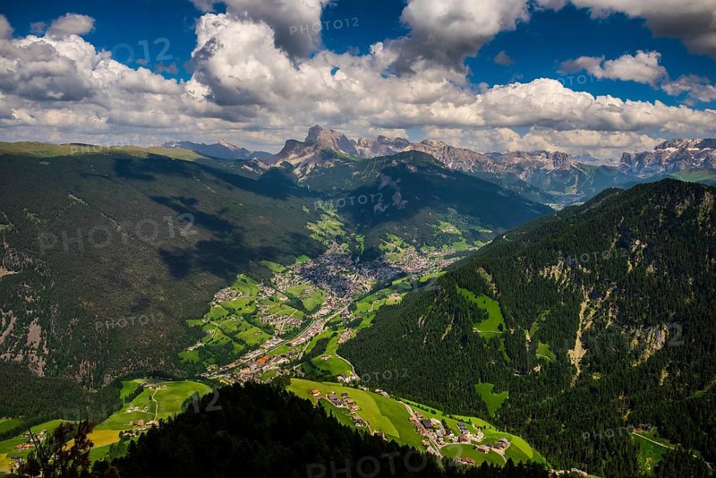 View from the summit of Puflatsch
