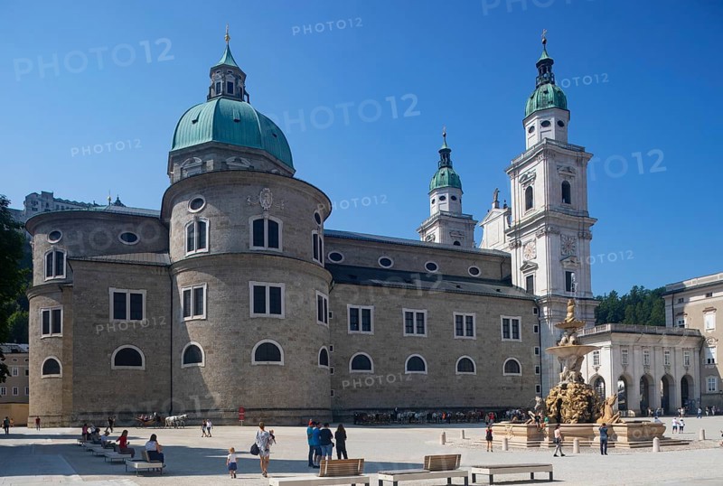Residenzplatz and Salzburg Cathedral