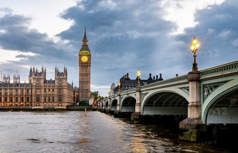 Westminster Bridge with Thames