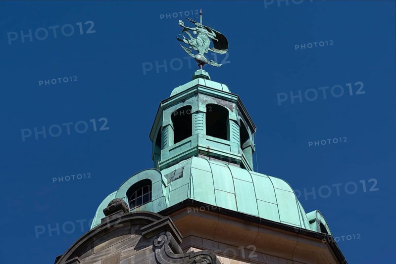 Tower with symbolic figure of the Wilhelmspost