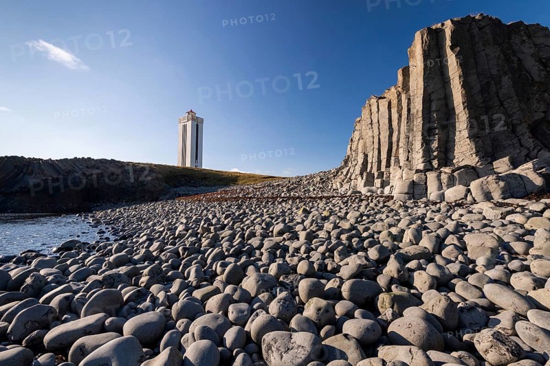 Basalt cliff