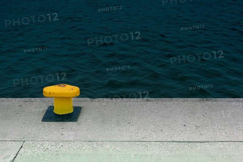 Yellow Bollard