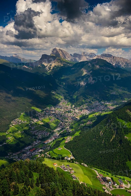 View from the summit of Puflatsch
