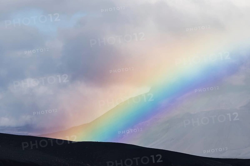 Rainbow and clouds