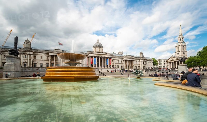 Fountain at Trafalgar Square