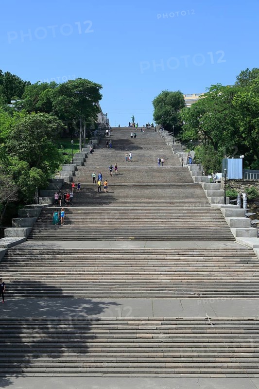 Potemkin stairs seen from below