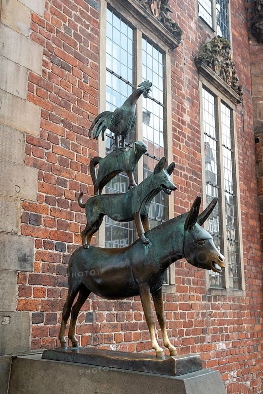 Bremen Town Musicians by Gerhard Marcks