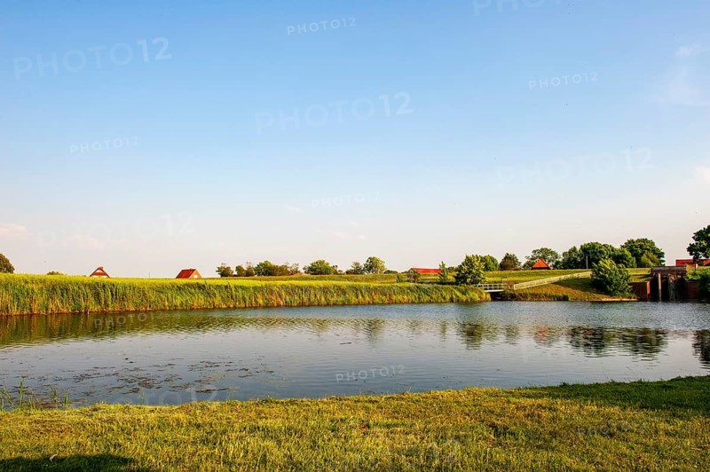 Storage basin at the old siel