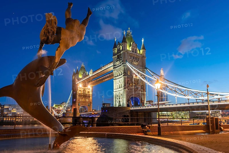 Illuminated Tower Bridge