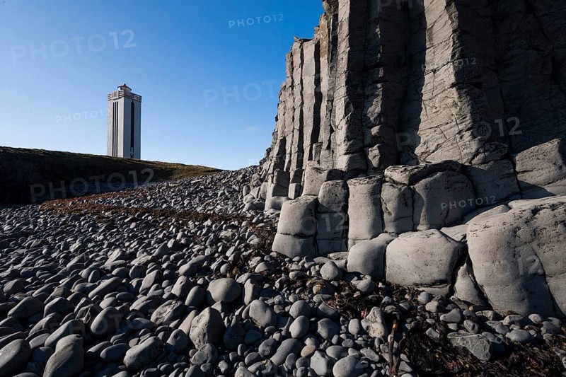 Basalt cliff