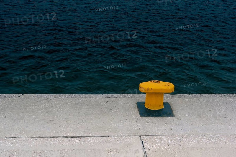 Yellow Bollard