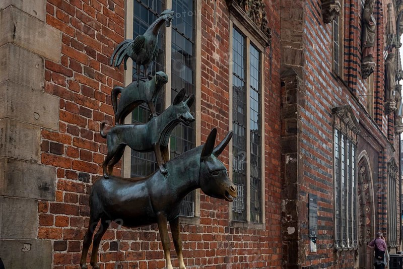Bremen Town Musicians by Gerhard Marcks
