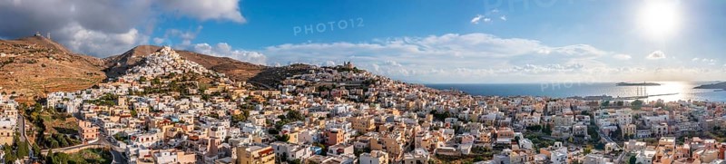 Town view of Ermoupoli