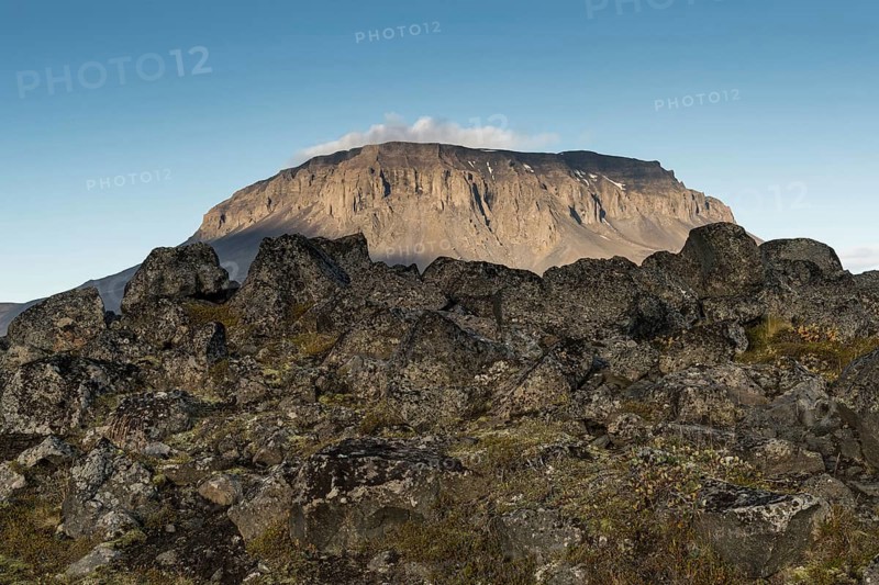 Table volcano Heroubreio or Herdubreid