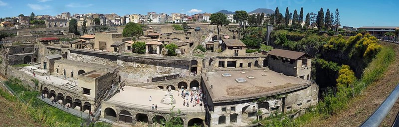 Ruined city of Herculaneum