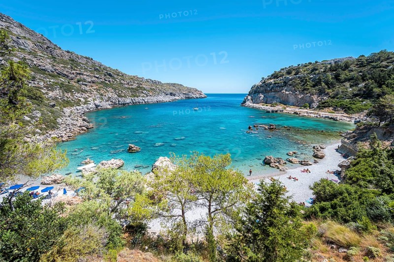 Beach and turquoise waters